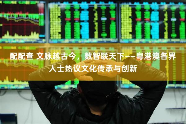 配配查 文脉越古今，数智联天下——粤港澳各界人士热议文化传承与创新