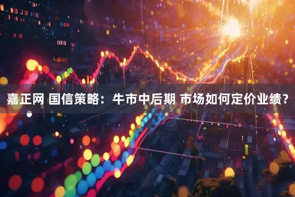 嘉正网 国信策略：牛市中后期 市场如何定价业绩？